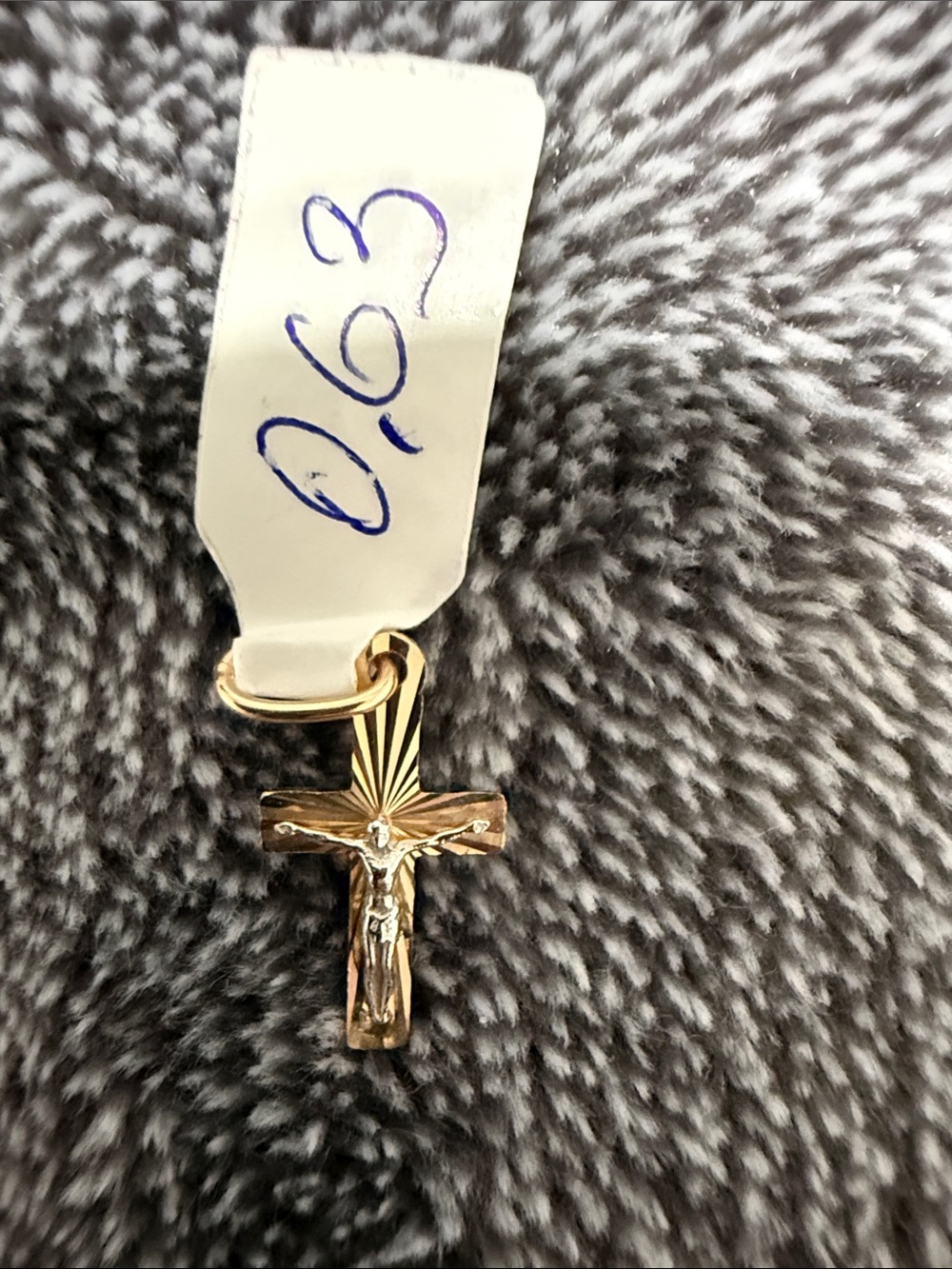 Rose Gold-tone Crucifix Pendant Necklace - Classic Catholic Cross